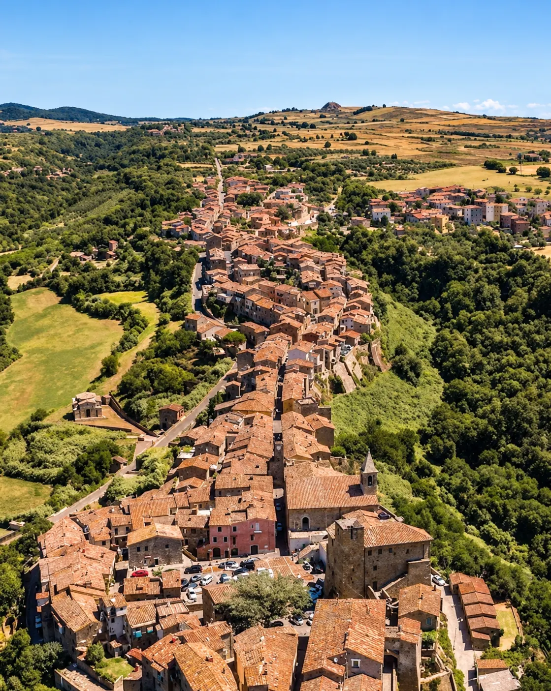 Il borgo della Tuscia